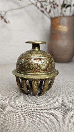 Antique tibetan brass elephant - tibetan,