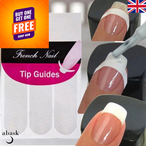 French manicure nail guides - manicure,