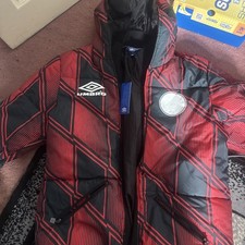 Umbro Red And Black Football