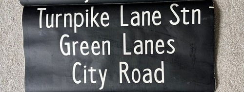 1976 london bus blind - 1976,