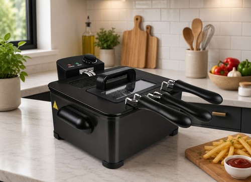 Deep fat fryer - deep, hometronix