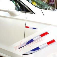 2X 3D France Flag Decal Sticker Logo Badge Emblem Auto Door Fender Decorate Trim