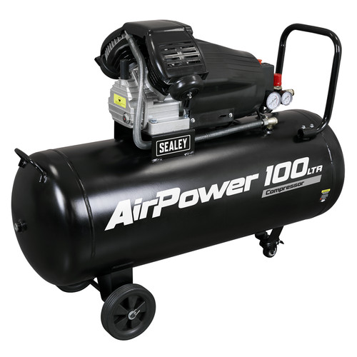 Sealey 100l twin - 100l, v
