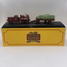 Diamond T &Canvassed Trailer