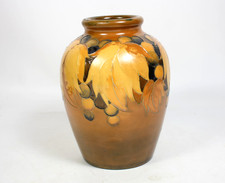 Vintage Signed Moorcroft Leaf