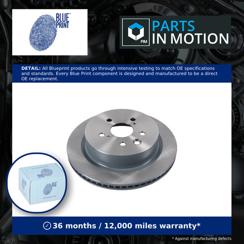 Brake discs pair vented - brake,