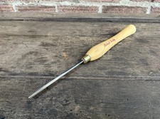 Vintage 1/4” Robert Sorby HSS Spindle Bowl Gouge 6mm Woodturning Chisel Old Tool