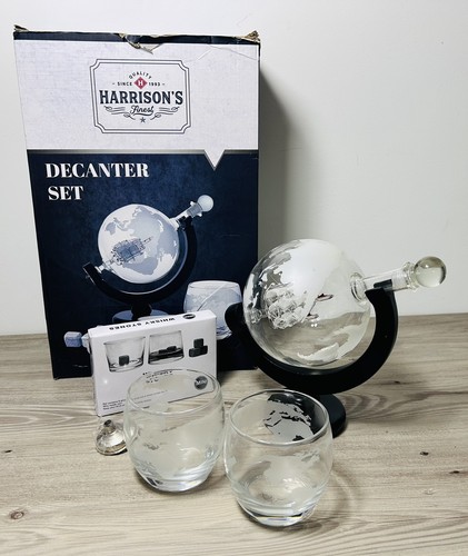 Harrisons finest decanter set - decanter,