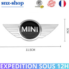 Mini Cooper logo metal 11.5*5cm car hood emblem front rear