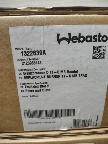 Webasto burner cartridge - webasto,