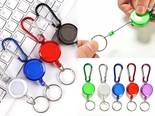 Carabiner retractable keyring - carabiner,