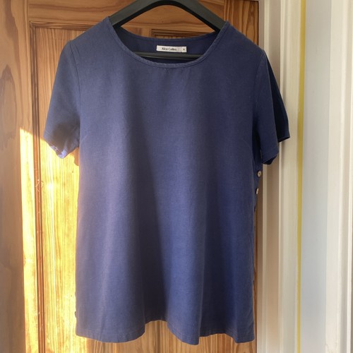 Alice collins navy button side - alice,