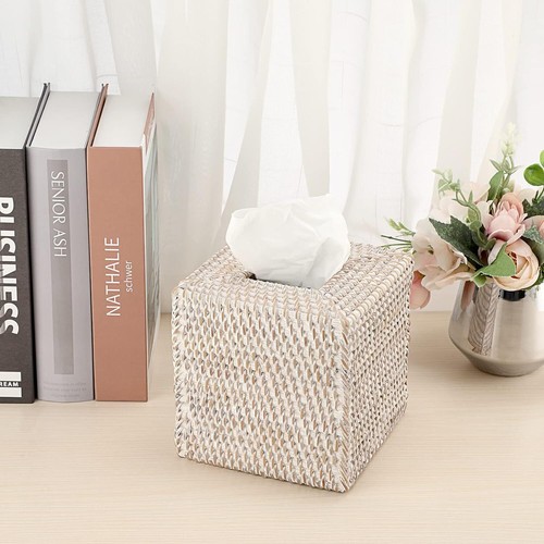 Rattan square tissue - square,