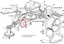 CASTEL GARDEN MOUNTFIELD gearbox drive belt TC102 TCP102 TCP122 TC122 MANUAL 