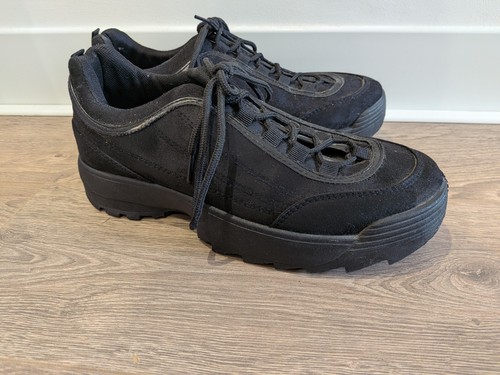 Krush black chunky platform - krush,