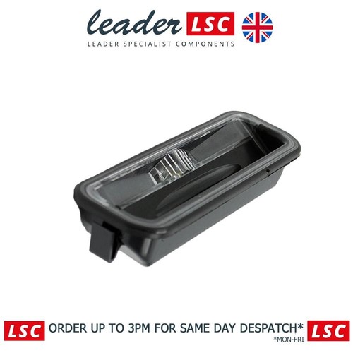 Rear boot switch number plate - number,