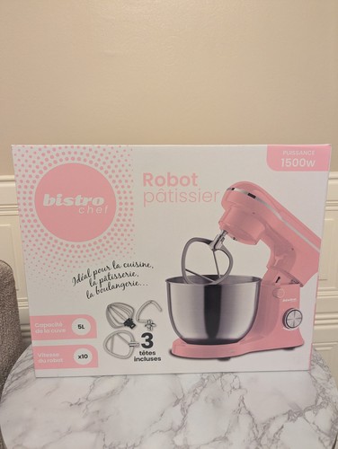 Bistro chef pink robot - bistro,