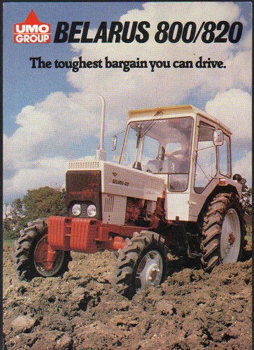 Belarus 800 and - 820, tractor