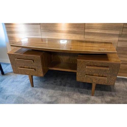 Mid century walnut - walnut, veneer