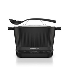 PowerXL Stirmax 7L Multi Cooker, 9-in-1 Slow Cooker with 360° Auto Stirring