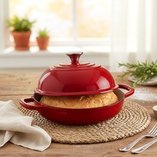 Cast Iron Enamelled Dutch Oven