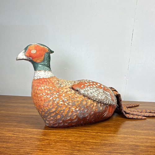 Large stuffed pheasant - pheasant,, cabin