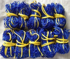 10 x 12z BLUE 3ft VERY HEAVY DUTY NYLON RABBIT PURSE NETS FERRETING HUNTING
