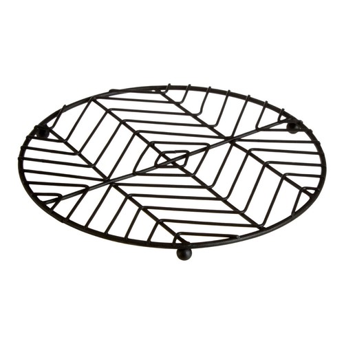 Vertex black round - black, heat