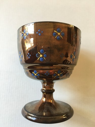 Vintage copper lustre ware - copper,