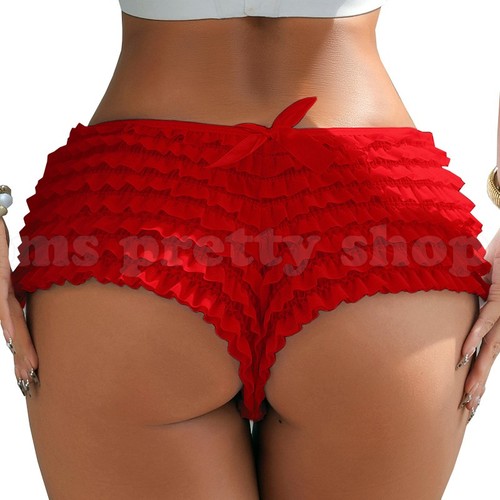 Frilly ruffle french knickers - ruffle,