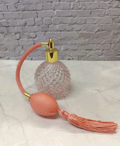 Pink spray perfume bottle with - pink,