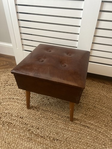 Mid century sewing - box,