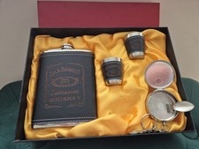Jack Daniels Leather Hip Flask