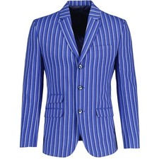 NEW MENS MADCAP BOATING BLAZER Mod 60s 1960s STRIPED JACKET Offbeat MC1012