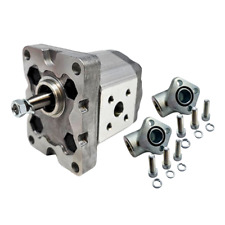Hydraulic Group 1 Gear Pump, Clockwise, Complete with Elbow Port Connectors