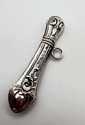 Victorian silver chatelaine - victorian,