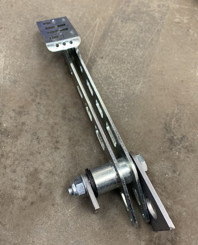Floor mounted clutch pedal - mounted,