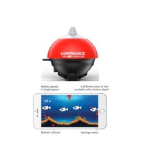 Lowrance Fish hunter 3D Depth Sounder Castable Fish Finder Carp, Catfish,Pike,