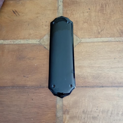 Black porcelain ceramic door - black,
