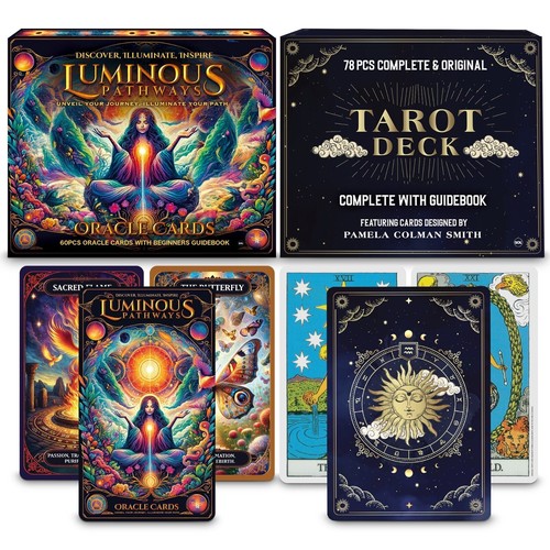 Tarot cards deck set - box, &