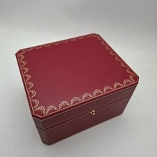 Cartier Red Burgundy Watch Box