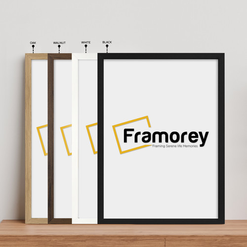 Black poster frame - black,
