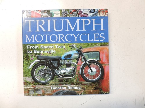 Triumph motorcycle book - motorcycle, speed