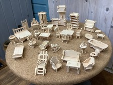 34 piece Wooden Dolls House