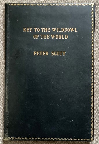 Signed peter scott book - signed, 'a