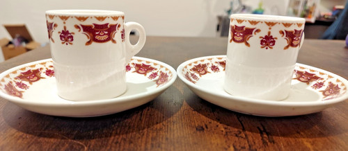 Wedgwood metallised bone china - bone,