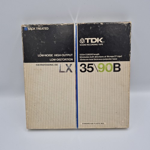 Tdk lx35 reel audio - reel-reel,