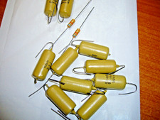 2x Mullard Mustard Capacitor