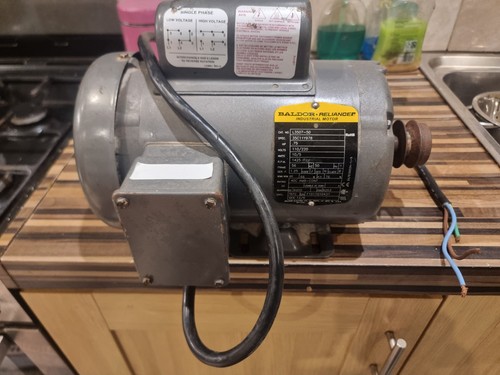 Motor electric baldor reliance - motor,