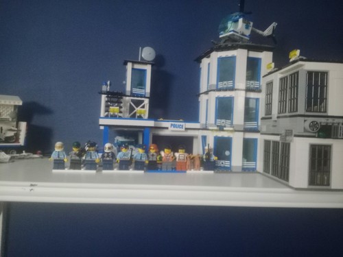 Lego city police station - police,
